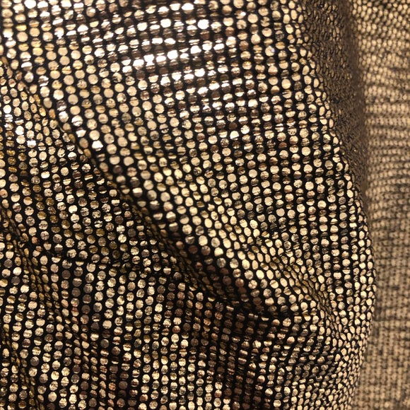 Gold Cutout Dress Size M - Picture 4 of 4